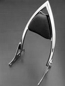 Opěrka Highway Hawk ARCH pro motocykly HONDA VT1100C2 ACE, chrom (sada)